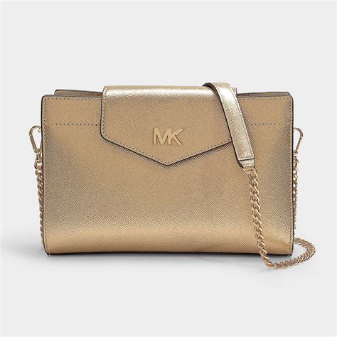 michael kors gold handbags uk|Michael Kors gold crossbody bag.